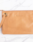 Blair Leather Hook Clutch Leather Accessories FurlsCrochet Saddle 