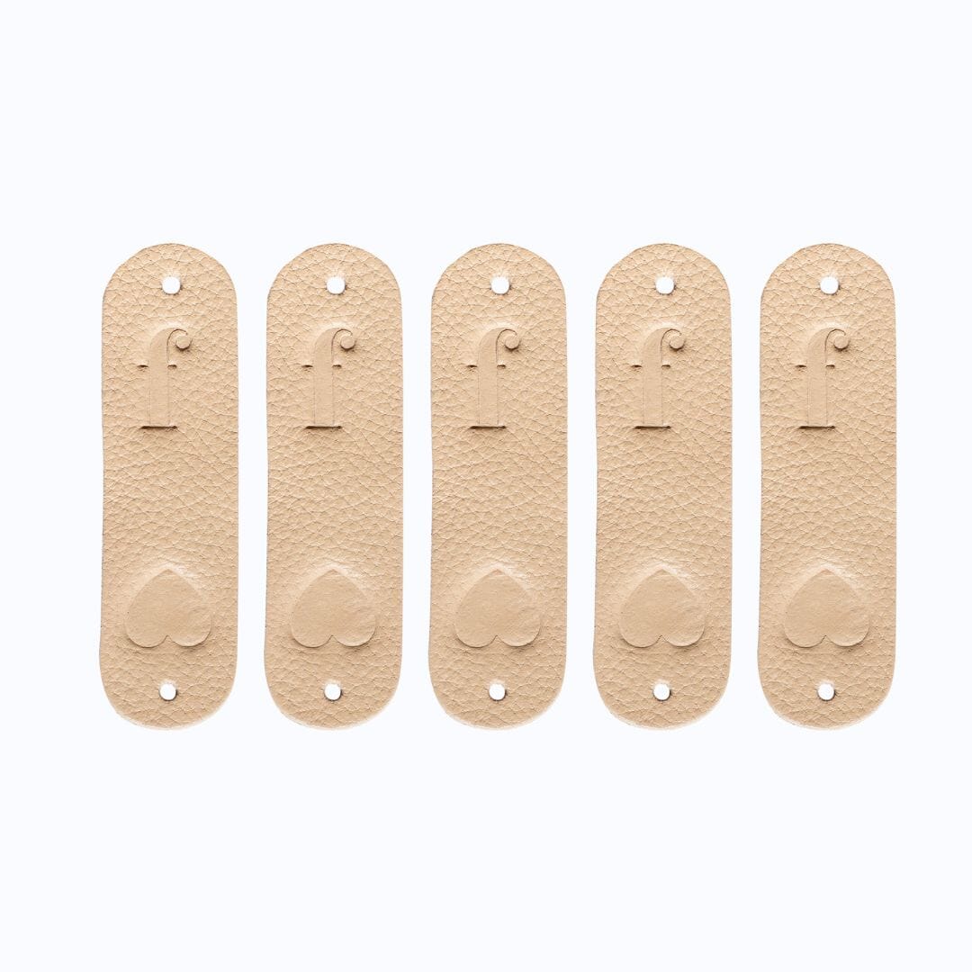 Leather Project Tags FurlsCrochet 5 Tags 