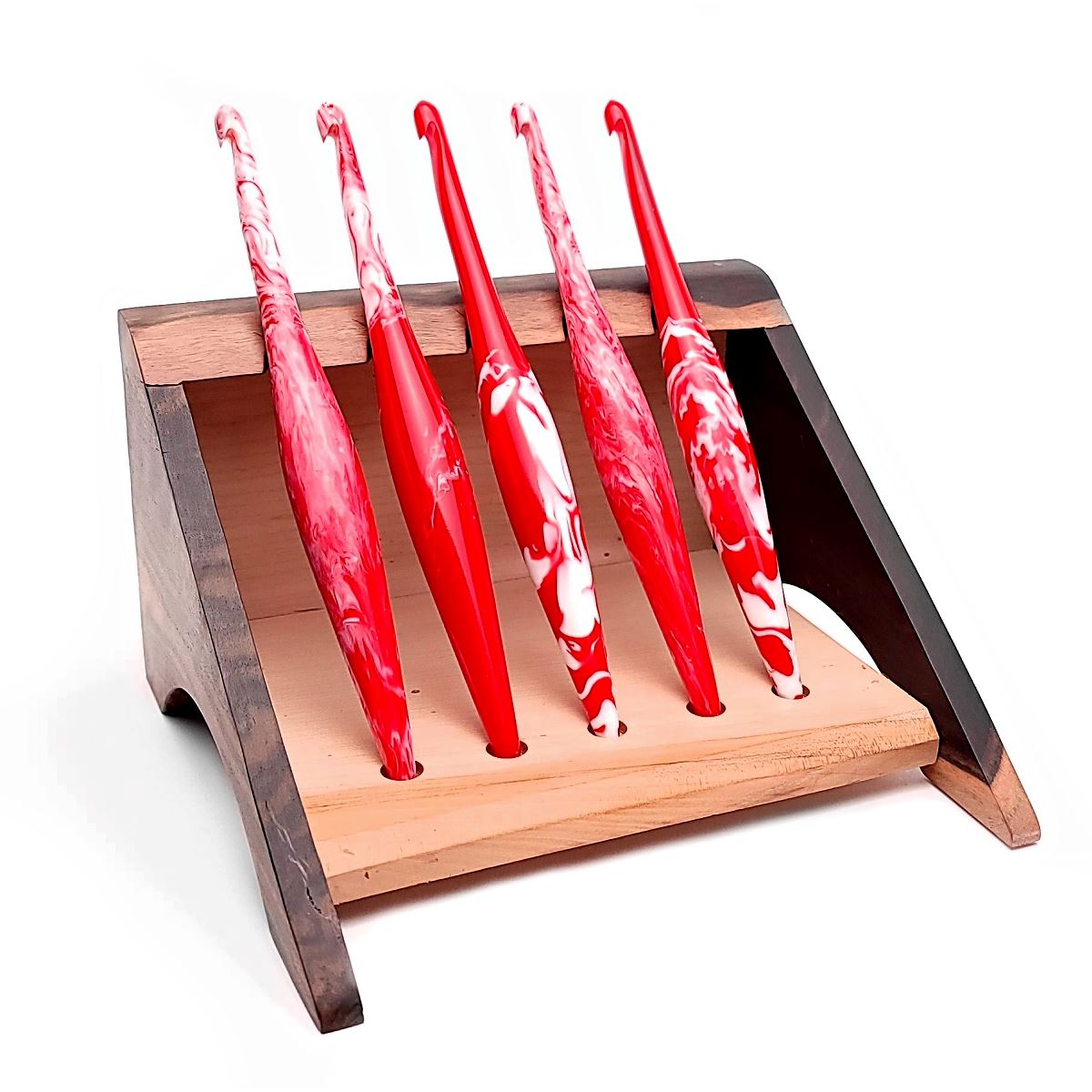 Cherry Streamline Resin FurlsCrochet 